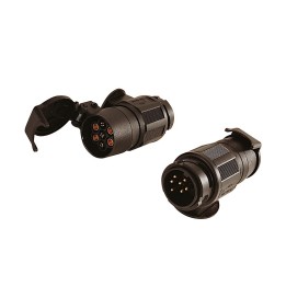 Adaptateur monobloc 13 plots vers 7 plots - Vue principale.