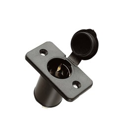 Prise Allume-Cigare Femelle 12V à encastrer avec capuchon - Charge 10A