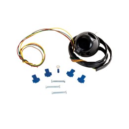 Faisceau Alimentation Remorque Socle Plastique + Anti-Brouillard - 7 plots