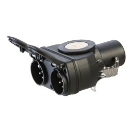Adaptateur 15/7 - Broches 24V - Prises poids-lourds