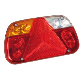 Feu 5 fonctions a LEDS - Gauche - SIM 3149 - Feux à LED pour remorque