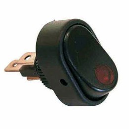 Interrupteur a Bascule LED Rouge - Interrupteurs et voyants lumineux