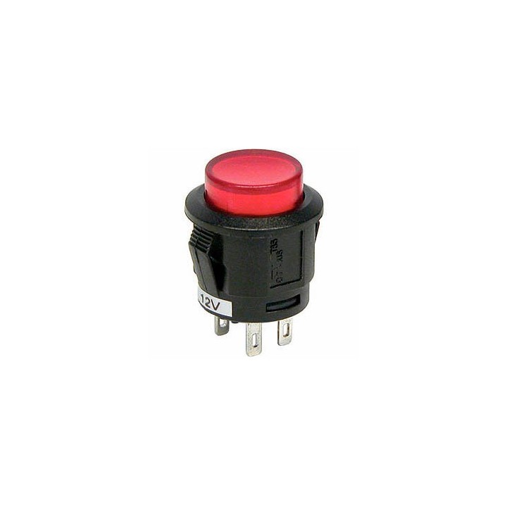 Interrupteur a Pression 12V - Interrupteurs et voyants lumineux