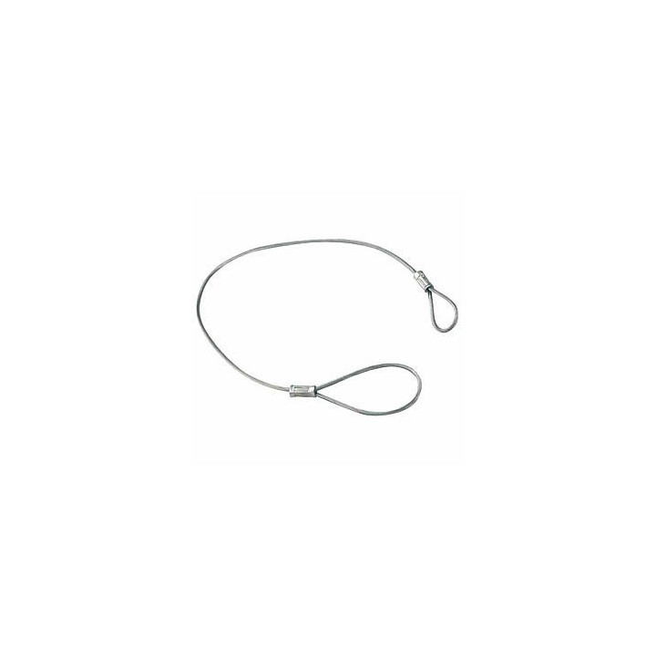 Câble de Rupture pour Remorque - Longueur 600 mm, Boucle Rotule 50 mm