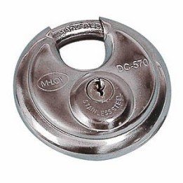 Cadenas Antivol Rond à Clés - Anse 10 mm - Sécurité Polyvalente