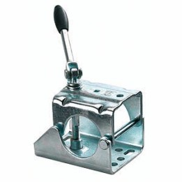 Collier Roue Jockey Escamotable - Ø 60 mm - Fixation à Boulonner