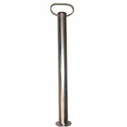 Béquille de Remorque 60 cm - Diamètre 48 mm, Robuste et Durable