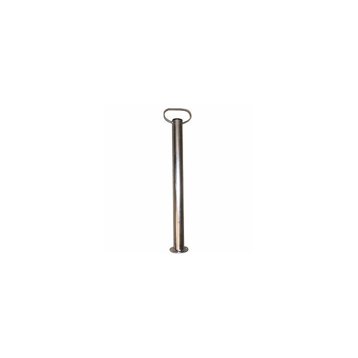 Béquille de Remorque 60 cm - Diamètre 48 mm, Robuste et Durable