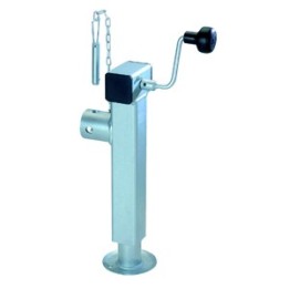 Béquille Attelage 40 cm - 1300KG - Manivelle - Béquilles et Vérins