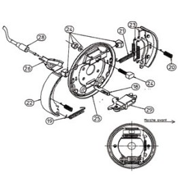 Kit Machoires RA3 - Moyeu 1640 - RTN/GOETT - Pièces Essieux RTN GOETT