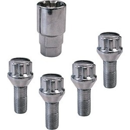 Vis Antivol M14x1,5x26 - Conique (par 4) - Visserie Roue