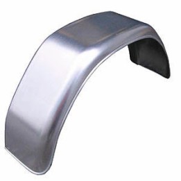 Garde Boue Rond 13” Galvanisé - Protection Robuste pour Remorques