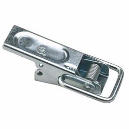 Grenouillère à Ressort Galvanisée - 105 mm avec Platine de Fixation