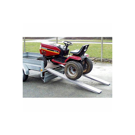 Rampe aluminium 2 m - Charge 1000 kg (paire) homologuée et légère