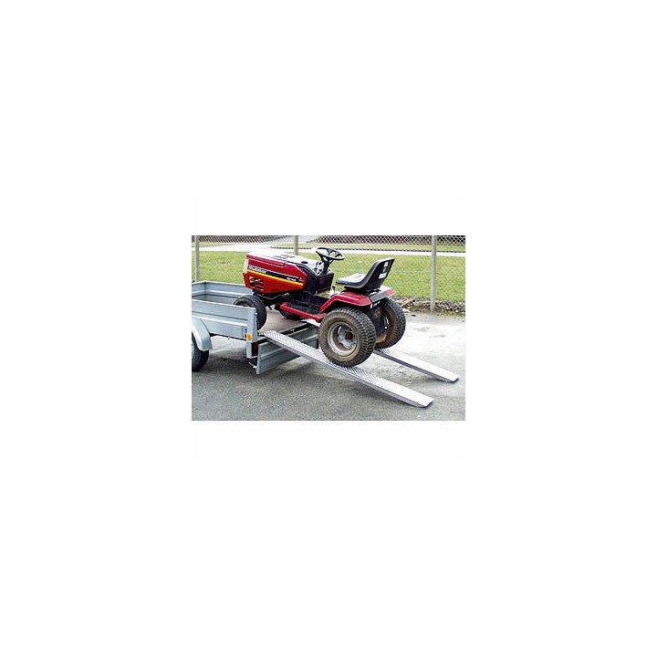 Paire de rampes en aluminium 2 m - Charge maximale 1000 kg.