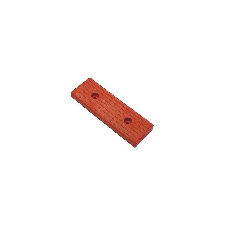 Patin Rouge Remorque Nautique - 300x100x26 mm - Protection Bateau
