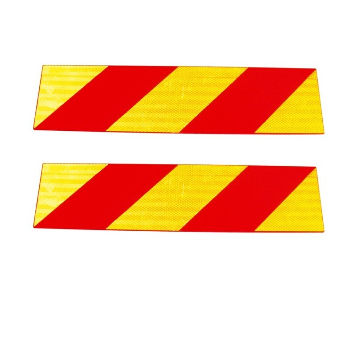 Plaques Réfléchissantes Poids Lourd RF E9 - Lot de 2 - 565 x 140 mm