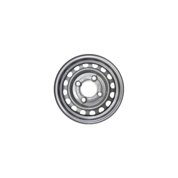 Jante remorque 4J13 - Entraxe 130 mm, déport +20 mm, pour pneus 135-155