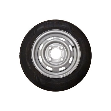 Roue Remorque 145/80x13 - 4TR130 - Charge 425 kg - Jante + Pneu 13 pouces