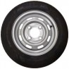 Roue Remorque 145/80x13 - 4TR130 - Charge 425 kg - Jante + Pneu 13 pouces