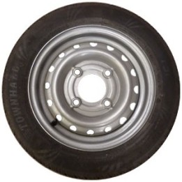 Roue Remorque 145/70X13 - 4 Trous - Entrâxe 130 mm - Déport 20 mm