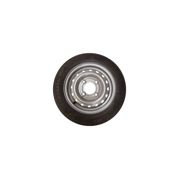 Roue Remorque 145/70X13 - 4 Trous - Entrâxe 130 mm - Déport 20 mm