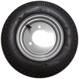 Roue Remorque 350X8 - 3TR95 - 8 pouces / 3 trous - Déport 0