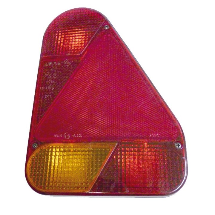 Feu 5 Fonctions AJBA FP 72 Droit - Clignotant, Stop, Veilleuse - 12V