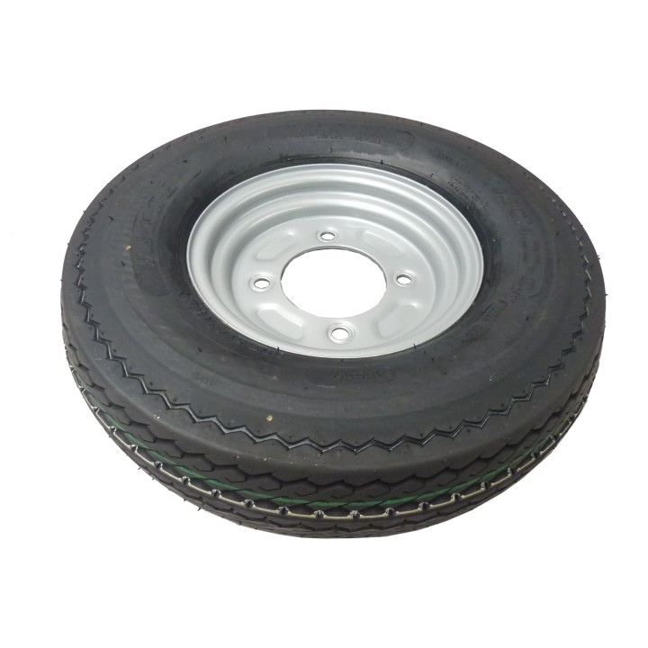 Roue Remorque 480X8 4TR115 - Jante 8’’ - 270 kg - Entraînement 115 mm