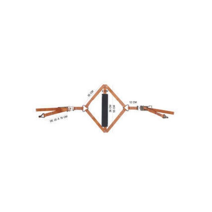 Set fixation moto/roue arriere