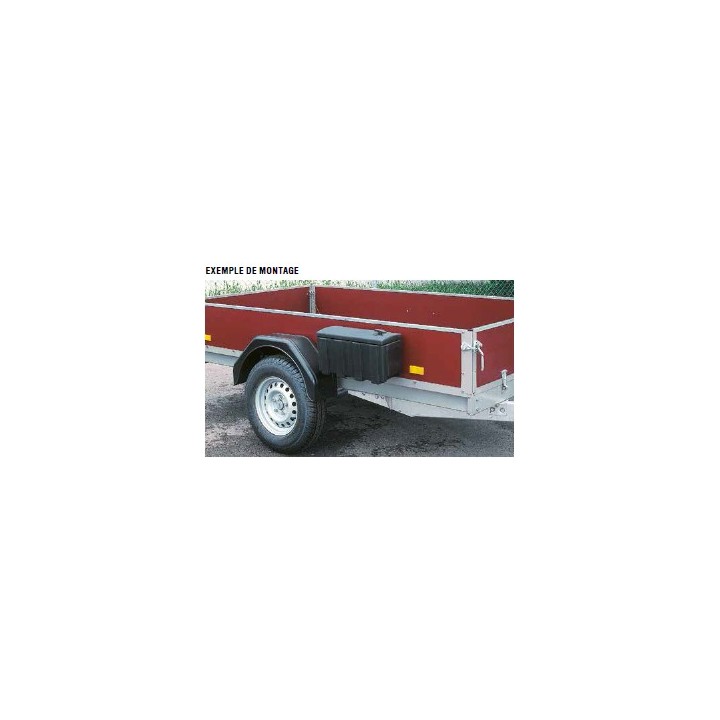 Coffre Remorque - 445x145x220 mm - Coffres de rangement