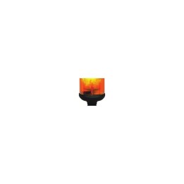 Gyrophare GF 8.8 tige flexible orange H1 24 V