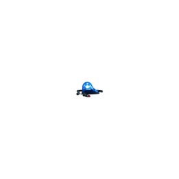 Gyrophare GOUTTE D´EAU magnétique tournant bleu 12/24 V