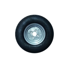 Roue Complète 500x10 - 4TR100 pour Remorque, Charge Max 355kg