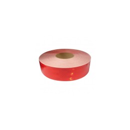 Rouleau de bandes réfléchissantes adhésives - Rouge