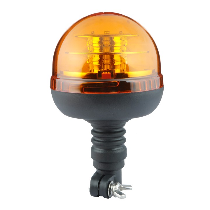 Gyrophare LED Tige Flexible 12-24V IP56 – Signalisation Norme ECE R65