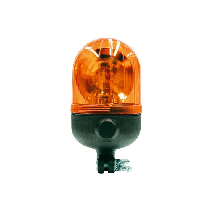 Gyrophare MICROROT tige rigide 12 V - H. 204 mm - Ø 110 mm