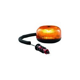 Gyrophare CRYSTAL magnétique Orange - H. 74 mm