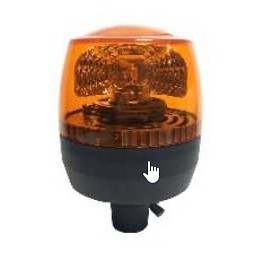 GYROPHARE HALOGENE MINIMAX TIGE RIGIDE 12V