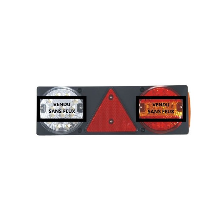 SUPPORT GAUCHE NU AVEC TRIANGLE