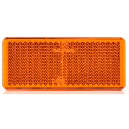CATADIOPTRE ADHESIF RECTANGLE ORANGE