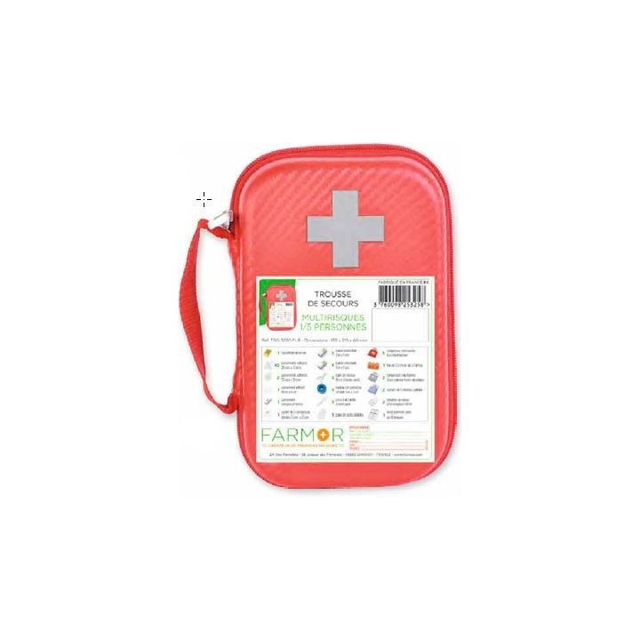 TROUSSE DE SECOURS MULTIRISQUES 1/5 PERS