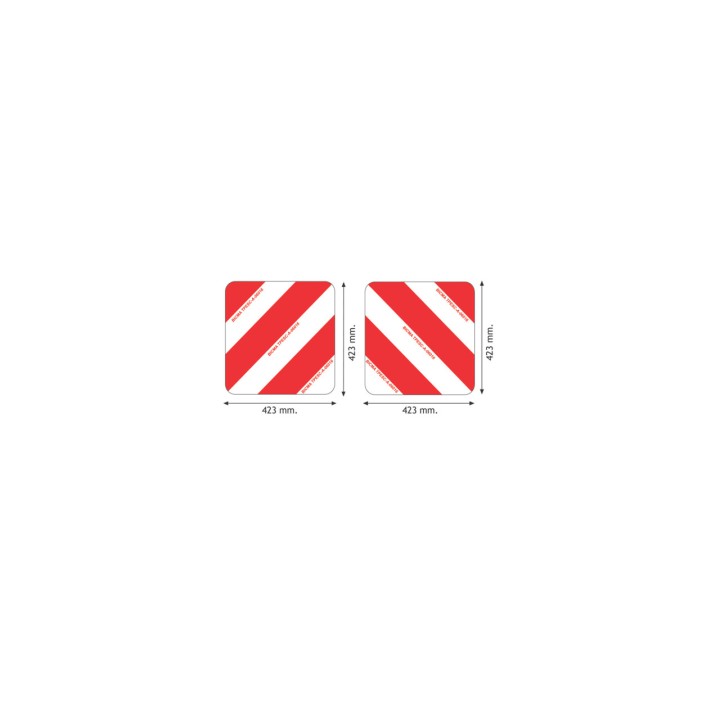 Panneau Classe A - 423x423 mm - Panneaux de signalisation réléchissants