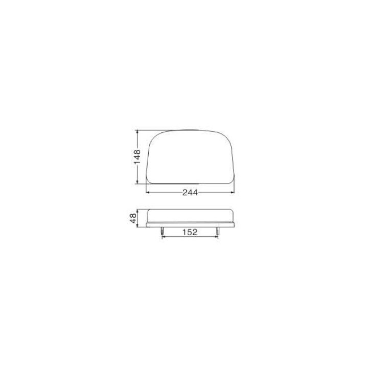 Feu 7 Fonctions à LED Droit - 12V - Homologation E4