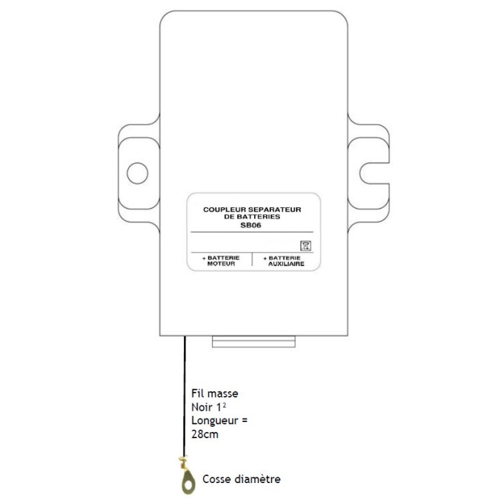 COUPLEUR SEPARATEUR 300Ah
