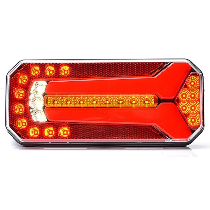 Feu arrière à LED 12/24V D/G 5 fonctions