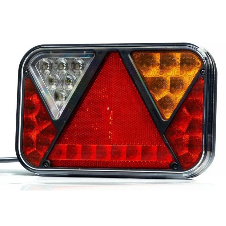 Feu arrière à LED 12V 6 fonctions D