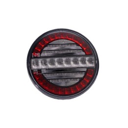 Feu arrière à LED rond 12 24V 3 fonctions