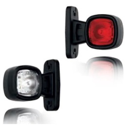 Feu de gabarit LED 12 30V Rouge Blanc