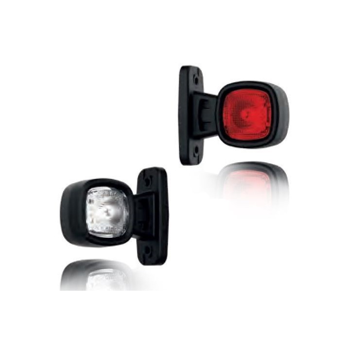 Feu de gabarit LED 12 30V Rouge Blanc